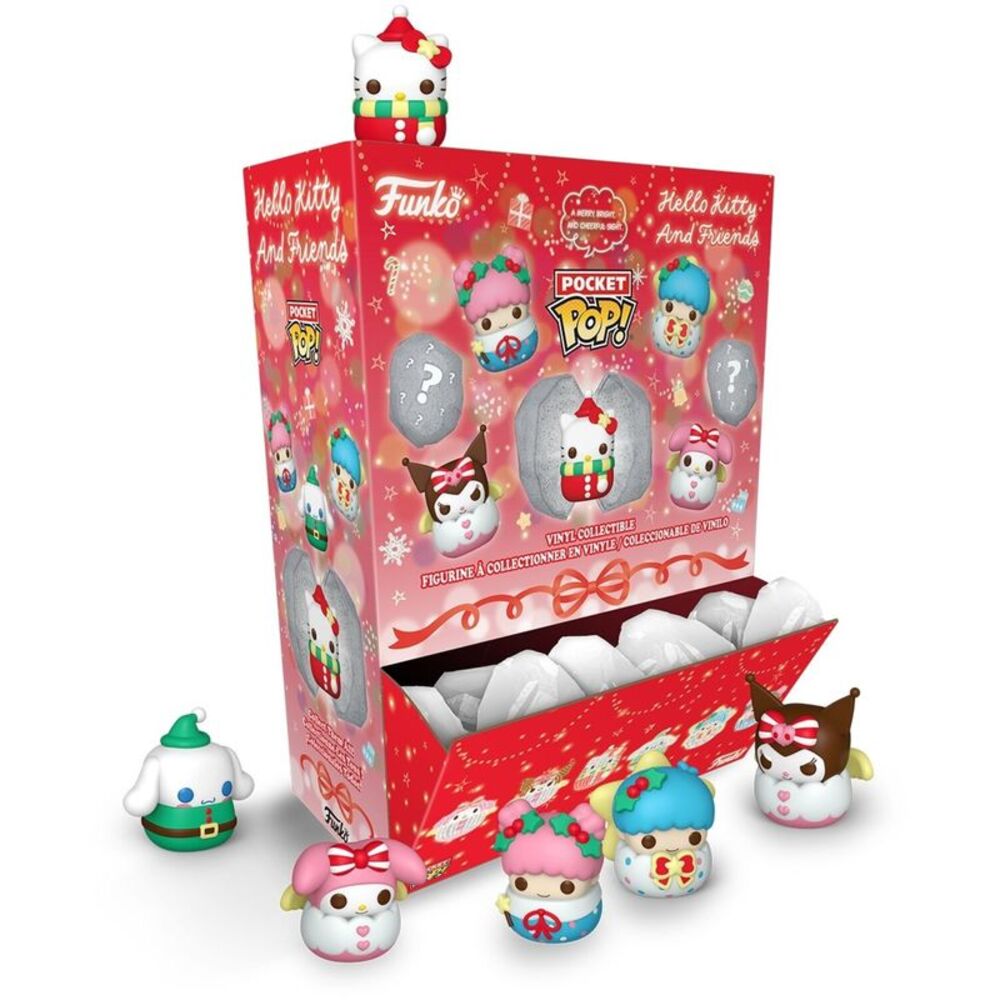 Funko Pocket POP! Snowball: Sanrio Lovely Ornaments (One random Pocket Pop!